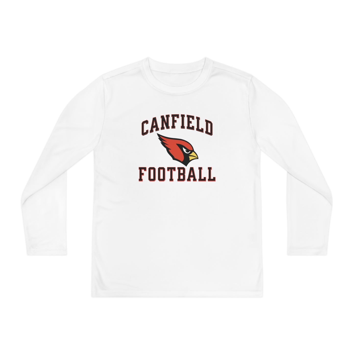 Canfield Football, Youth Long Sleeve Competitor Tee