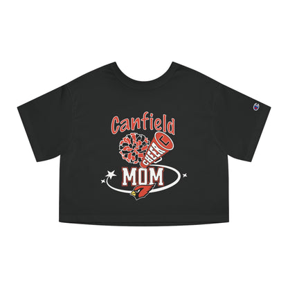 Cheer Mom, Women's Cropped T-Shirt