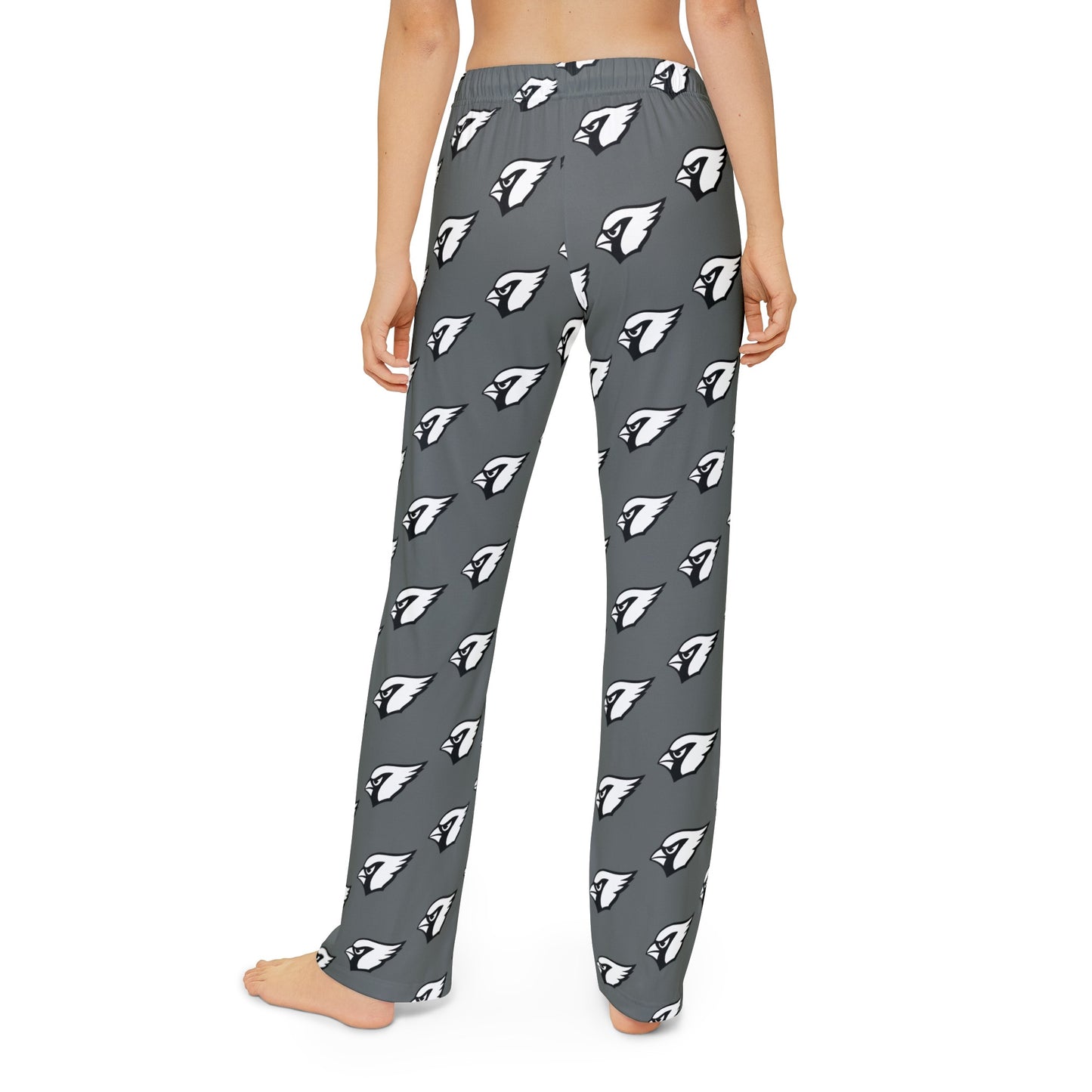 Kids Pajama Pants, White Cardinal