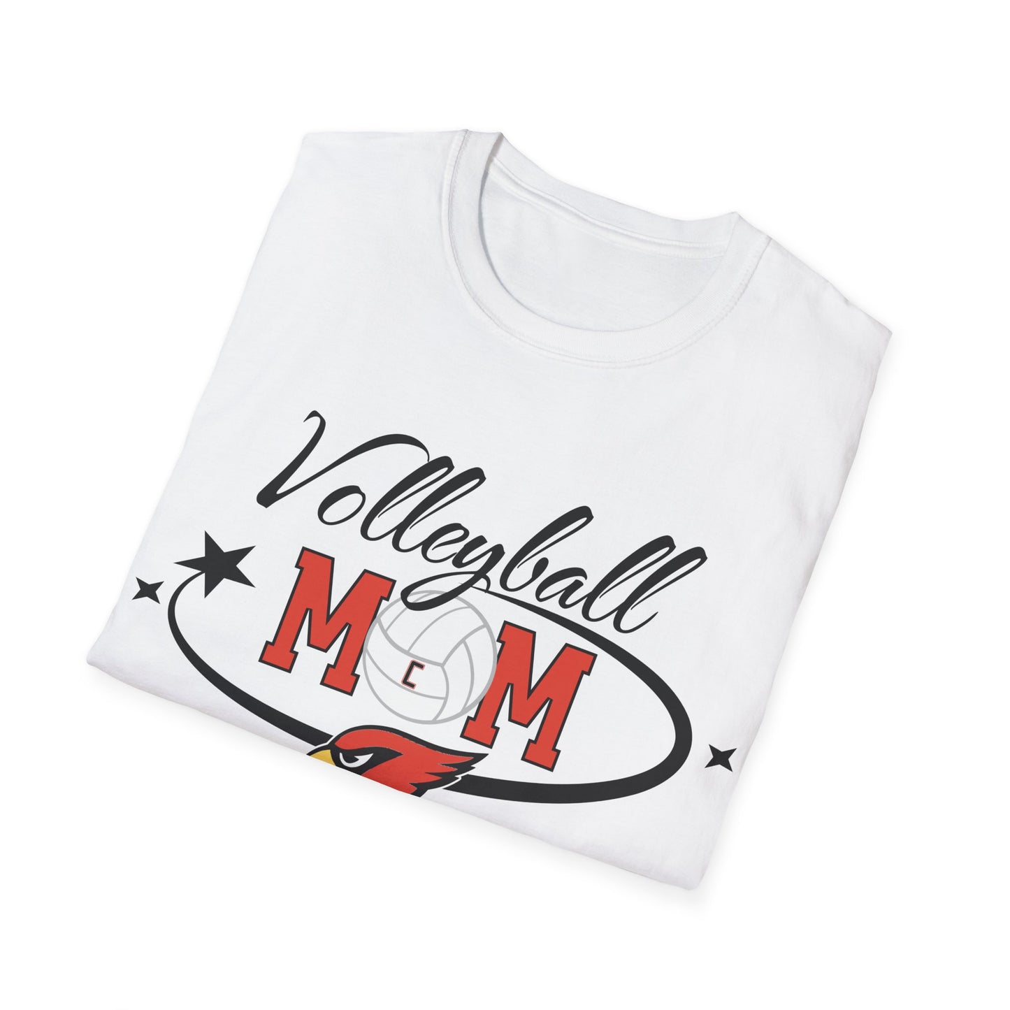 Volleyball Mom Softstyle T-Shirt