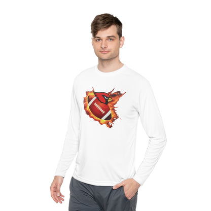 Canfield Football (Fire), Moisture-Wicking Long Sleeve Tee