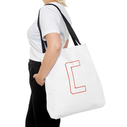 Canfield Football Tote Bag, Badge & White "C"