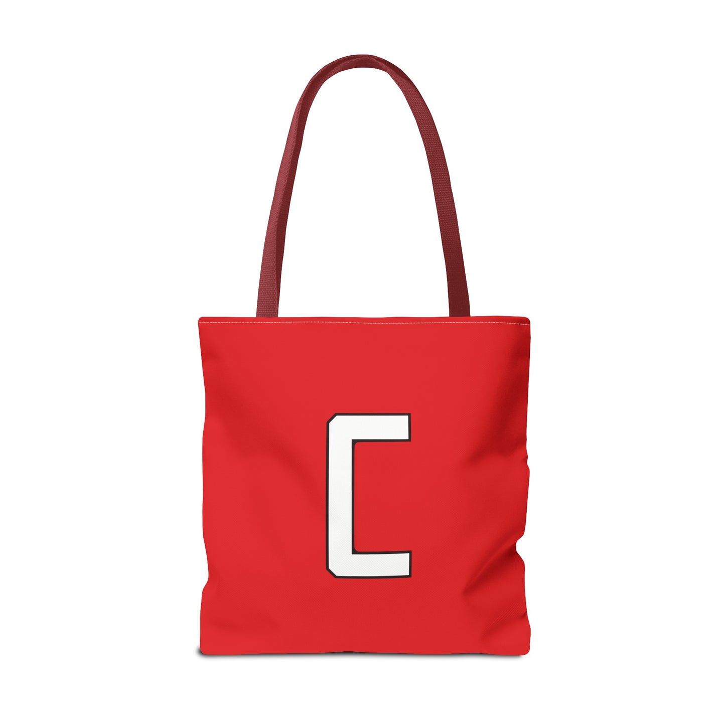 "Straight Outta Canfield" Tote Bag, White "C"