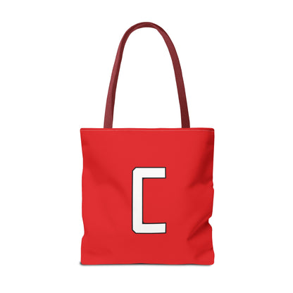 "Straight Outta Canfield" Tote Bag, White "C"