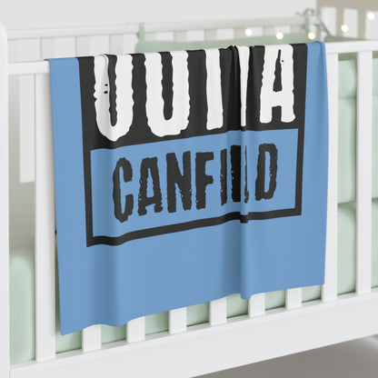 "Straight Outta Canfield", Baby Swaddle Blanket