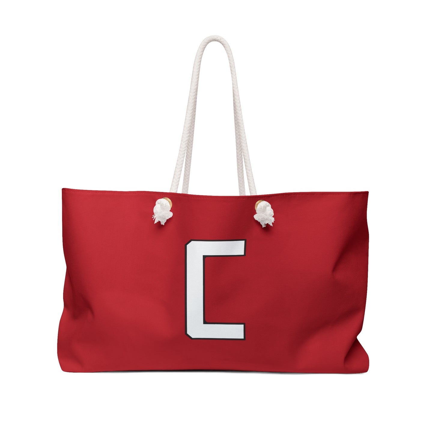 Canfield Football Weekender Bag, White "C"