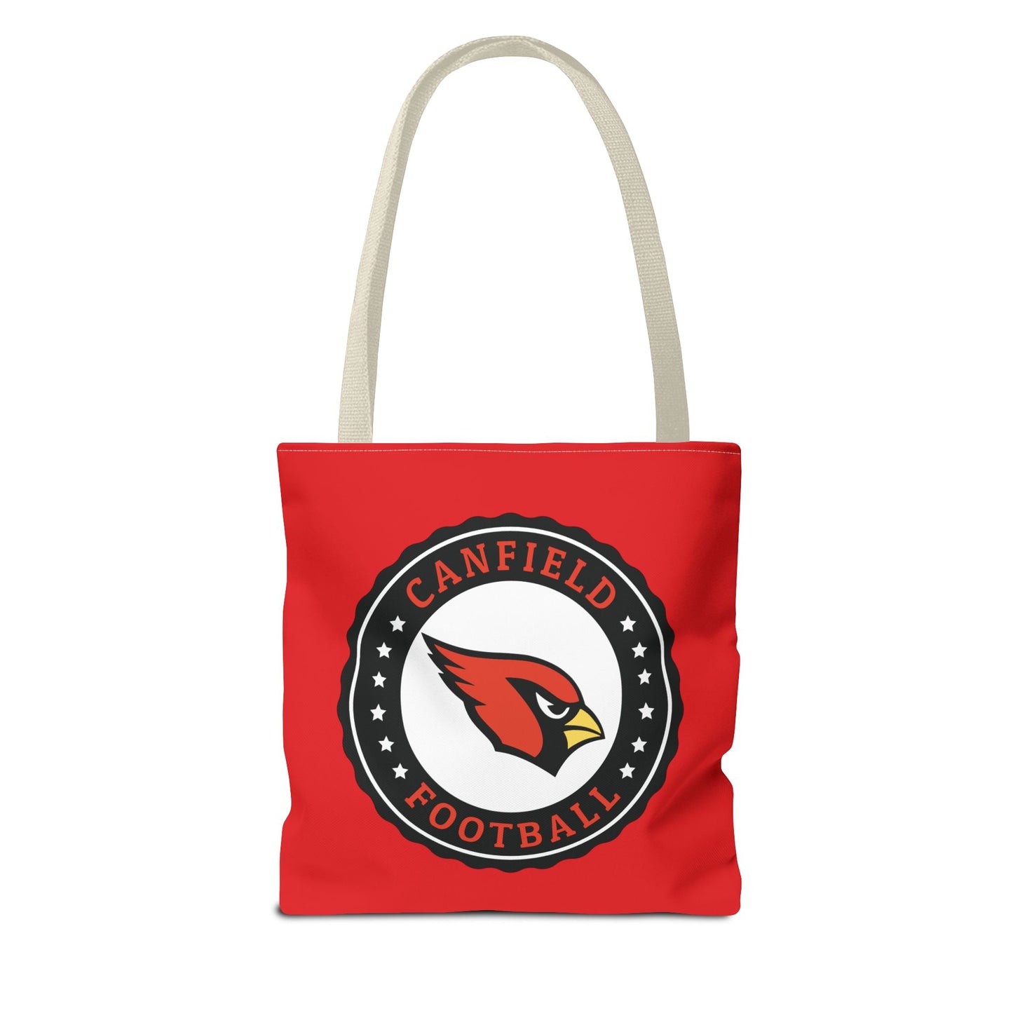 Canfield Football Tote Bag, Badge & Black "C"