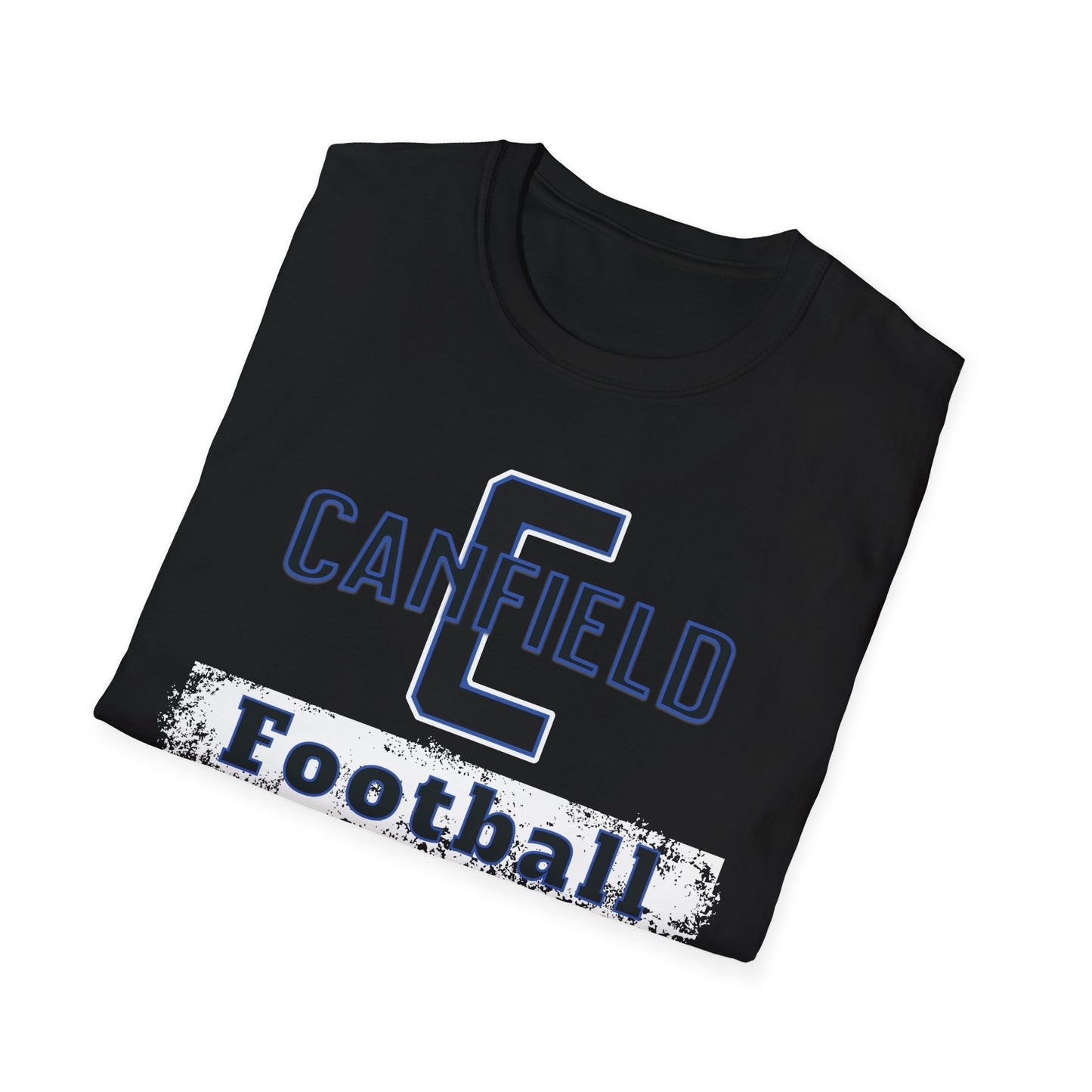 Back-the-Blue Canfield Football Softstyle T-Shirt