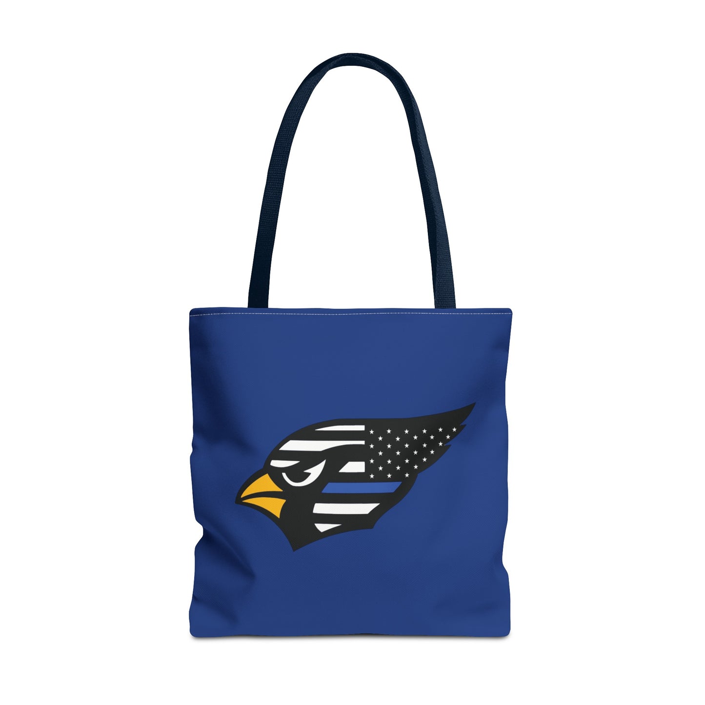 Canfield Tote Bag, Back-the-Blue Cardinal & Black "C"