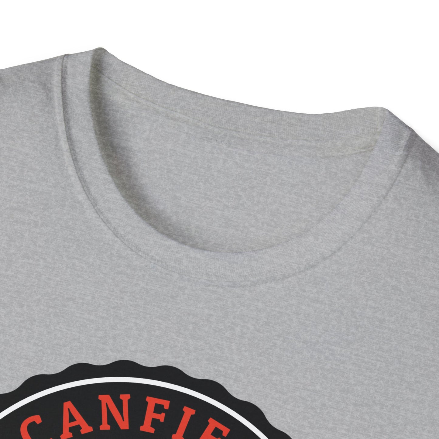 Canfield Football Badge, Softstyle T-Shirt