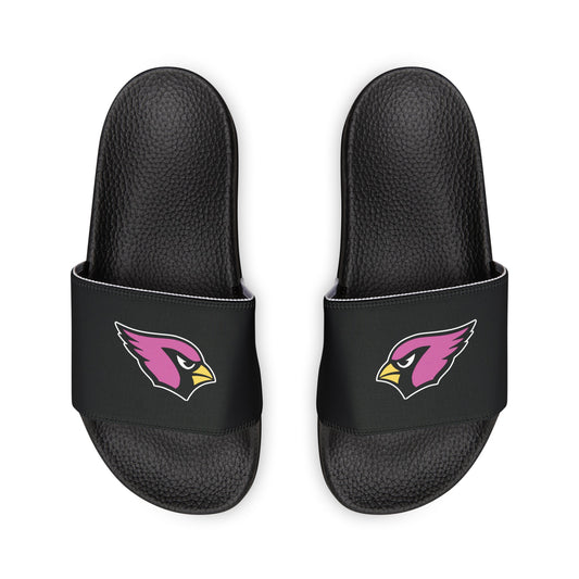 Men's Slide Sandals, Pink Cardinal