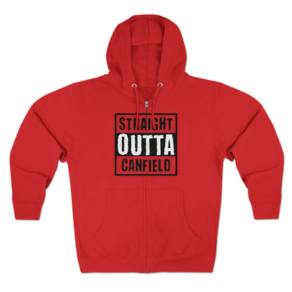 "Straight Outta Canfield" Zip Hoodie