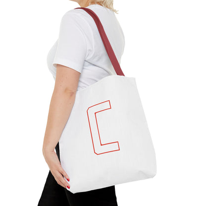 Canfield Football Tote Bag, Badge & White "C"