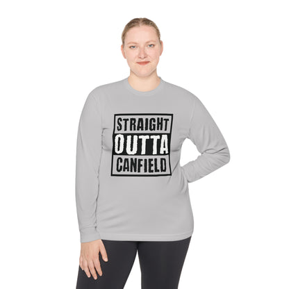 "Straight Outta Canfield",  Lightweight Long Sleeve Tee,