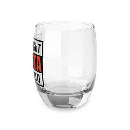 "Straight Outta Canfield" Whiskey Glass, 6 oz.