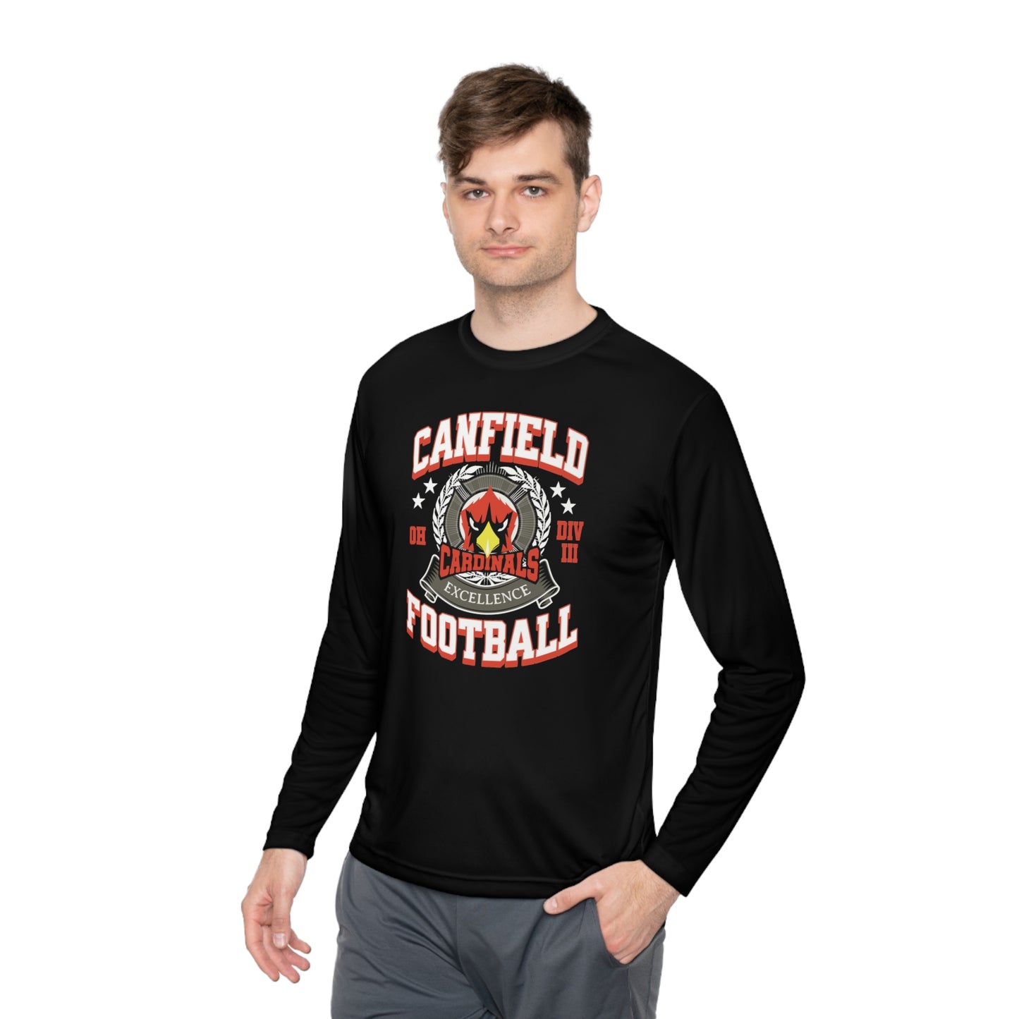 Canfield Football ("Excellence"), Moisture-Wicking Long Sleeve Tee