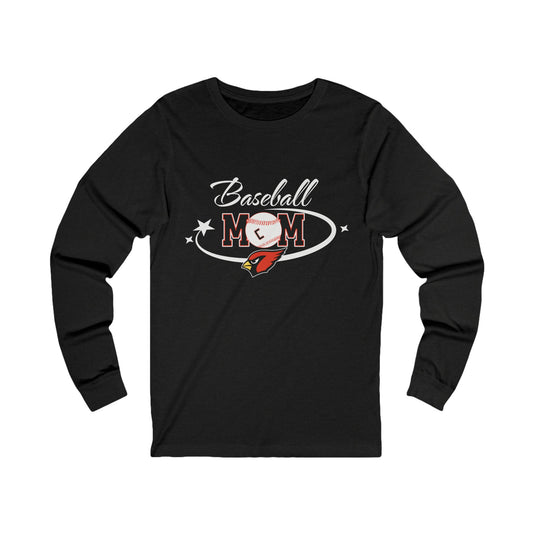 Baseball Mom, Long Sleeve Tee