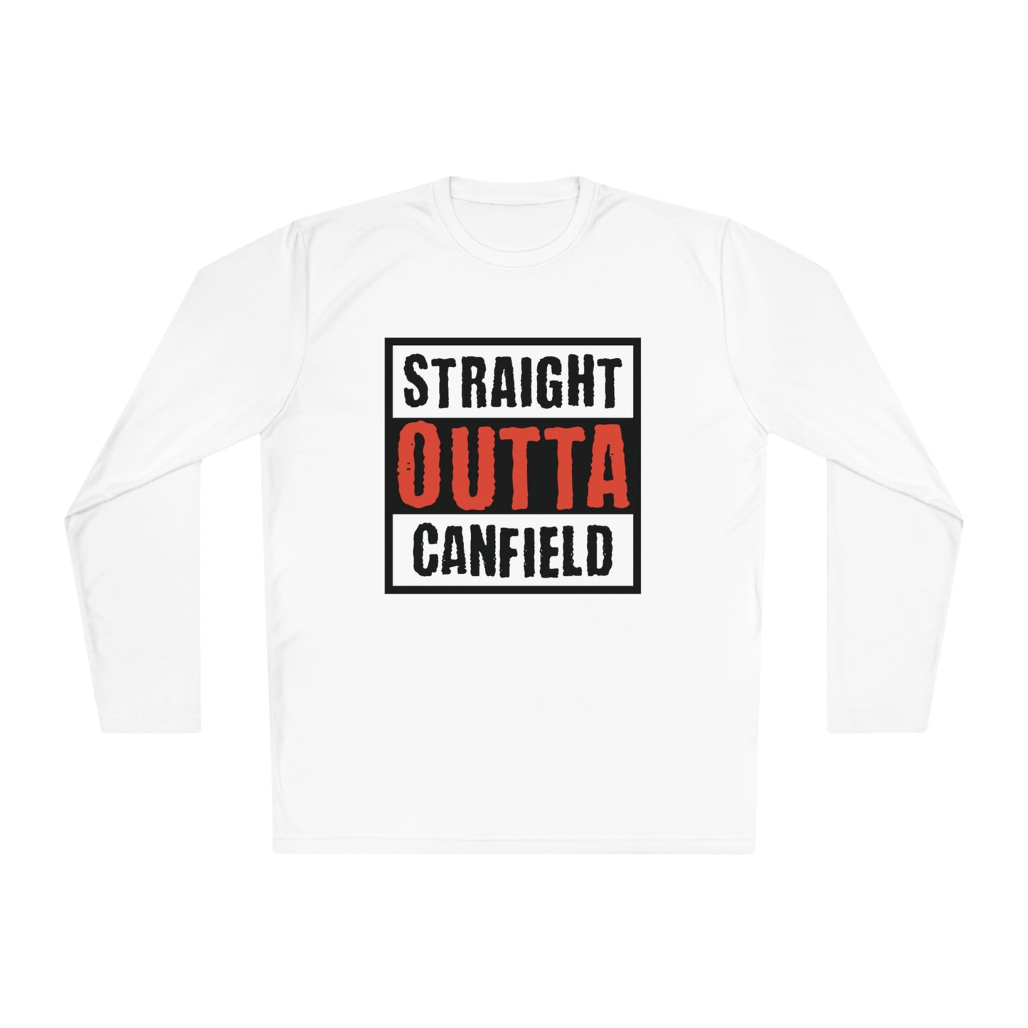 "Straight Outta Canfield",  Lightweight Long Sleeve Tee,