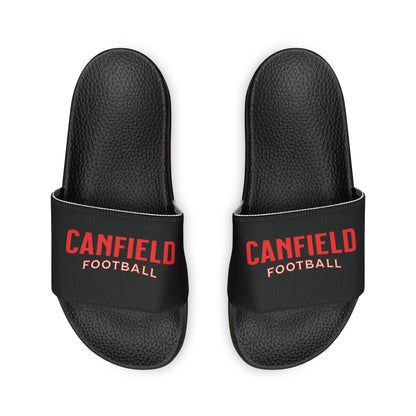 Men's Slide Sandals, "Canfield Football"