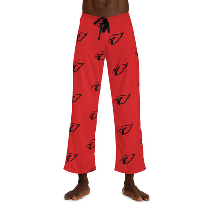 Men's Pajama Pants, Monochrome Cardinal