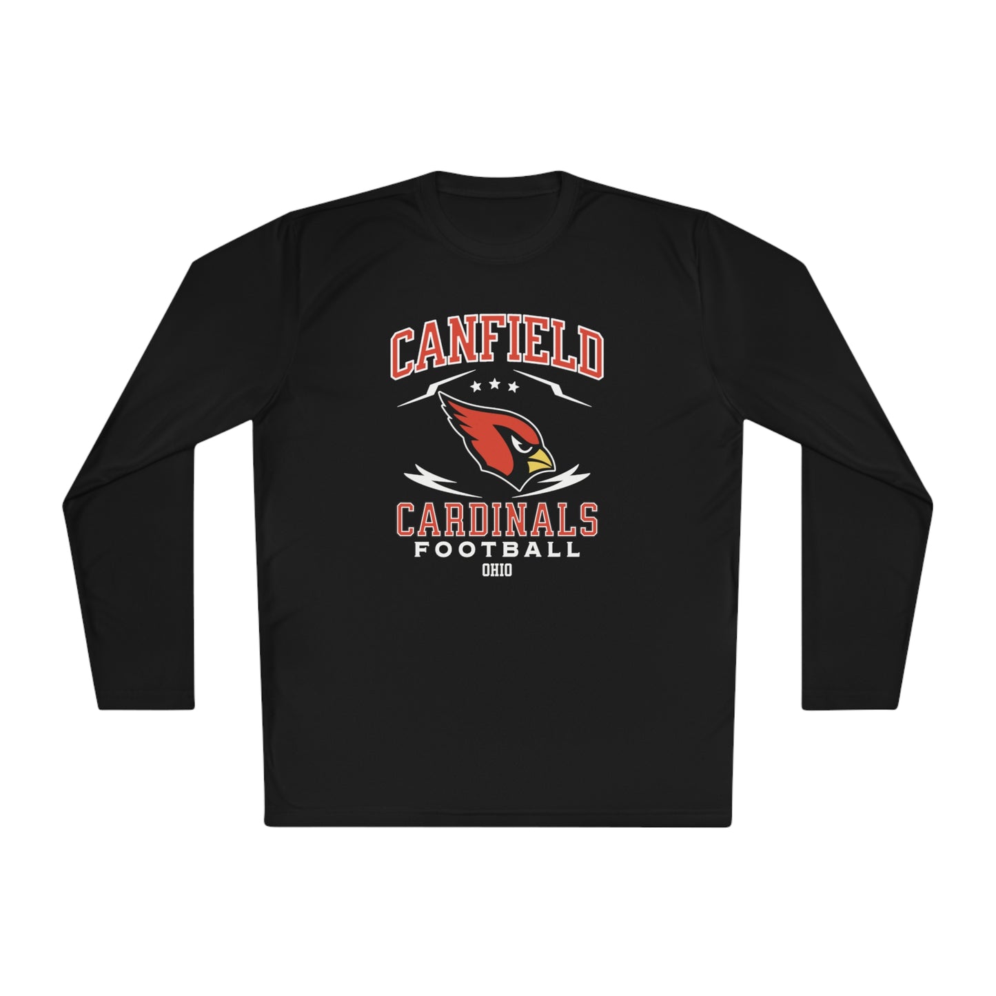 Canfield Cardinals (Football), Moisture-Wicking Long Sleeve Tee