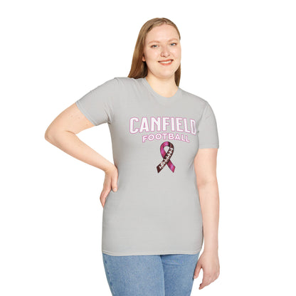 Canfield Football (Breast Cancer), Softstyle T-Shirt