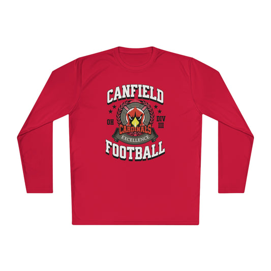 Canfield Football ("Excellence"), Moisture-Wicking Long Sleeve Tee