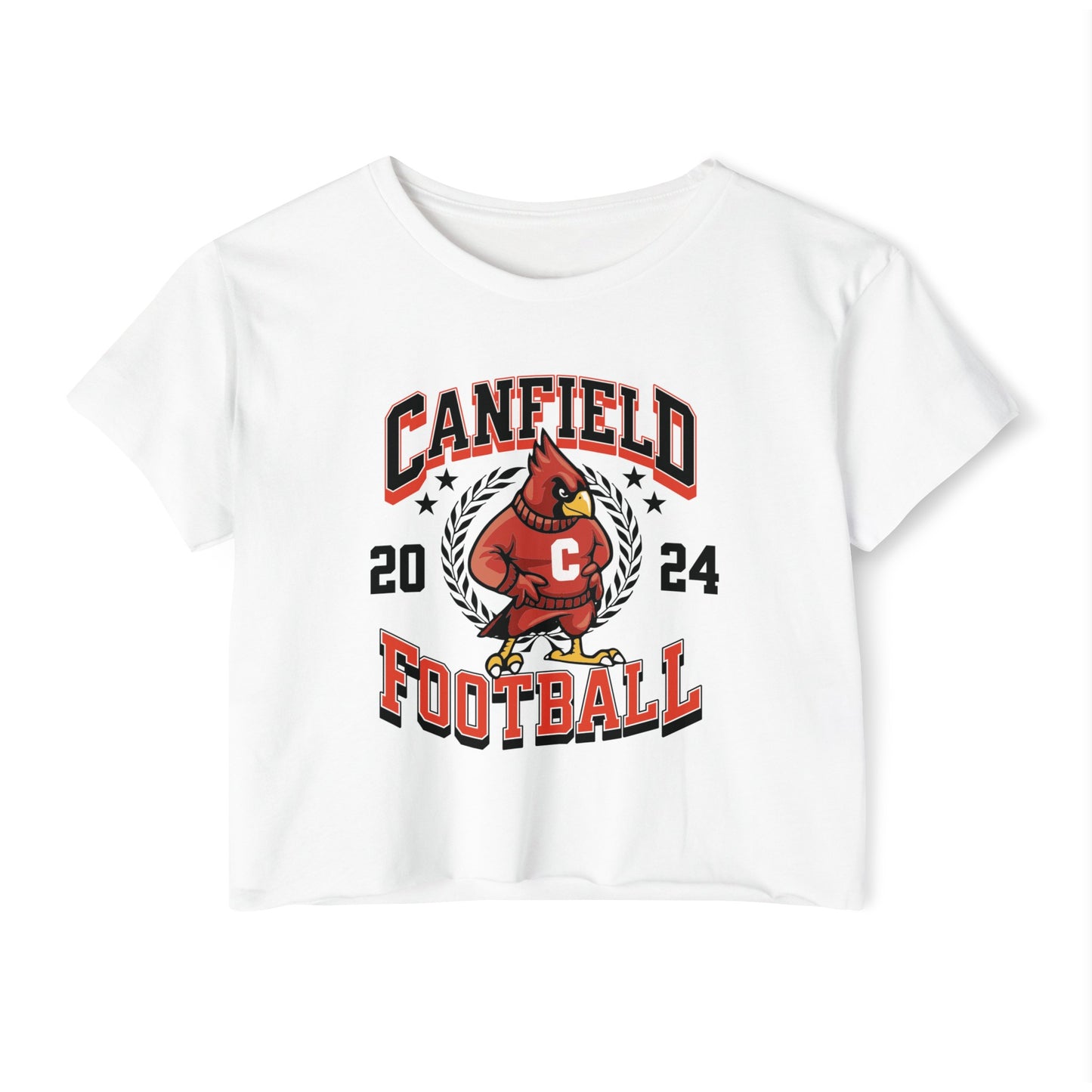 2024 Canfield Football, Women's Crop Top