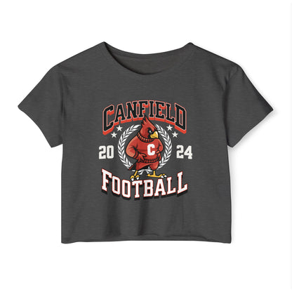 2024 Canfield Football, Women's Crop Top