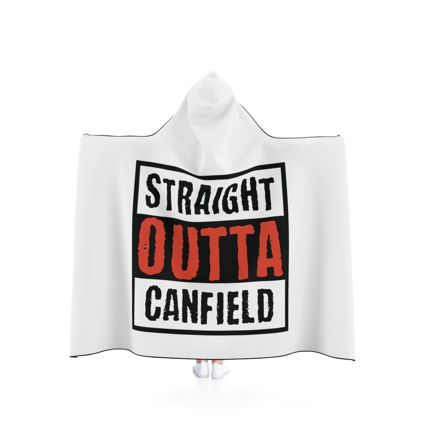 "Straight Outta Canfield" Hooded Blanket