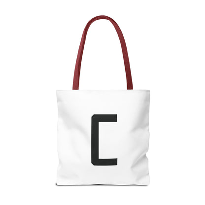 Canfield Football Tote Bag, Black "C"