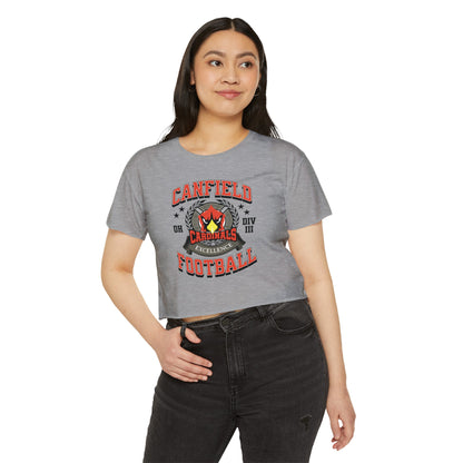 Canfield Football ("Excellence"), Women's Crop Top