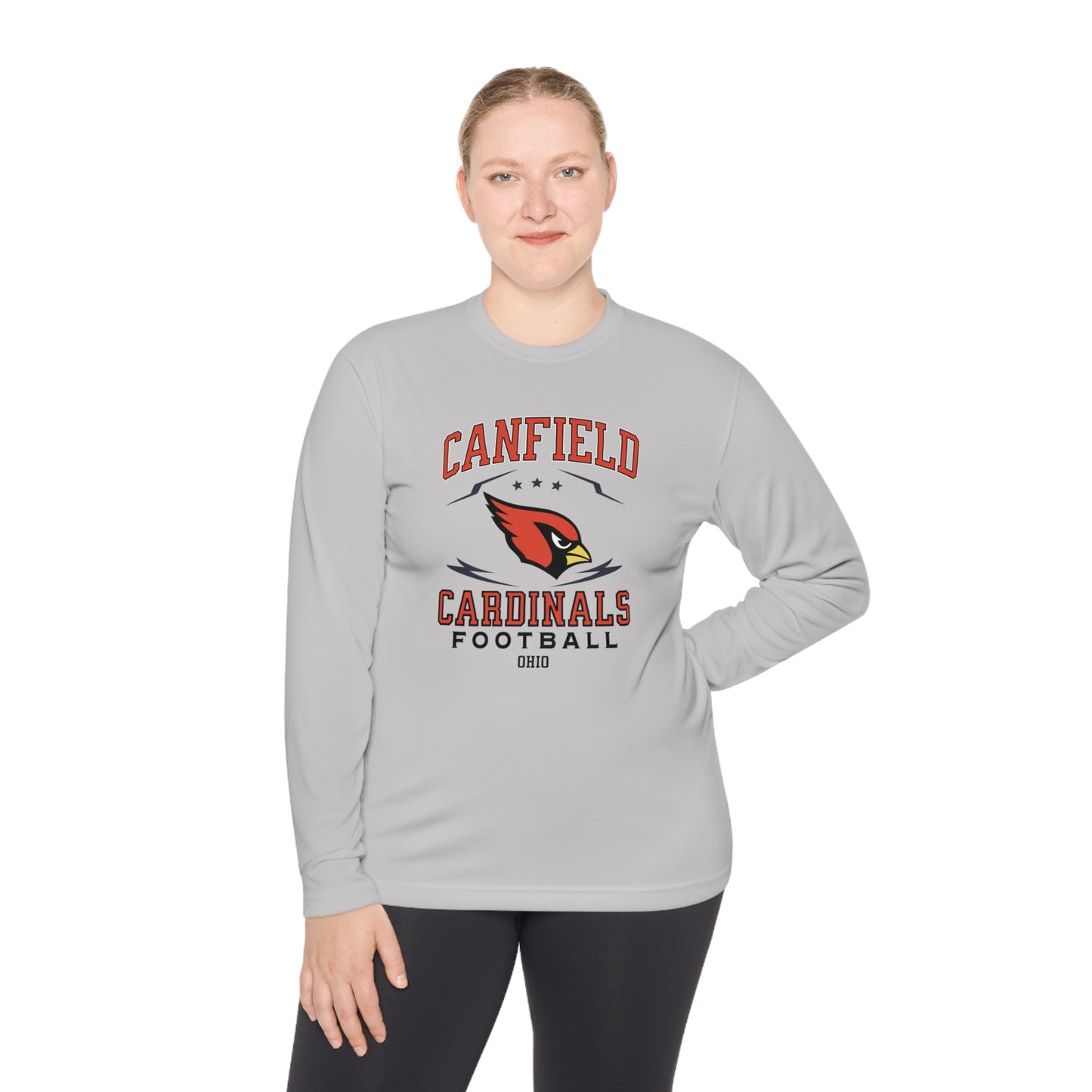 Canfield Cardinals (Football), Moisture-Wicking Long Sleeve Tee