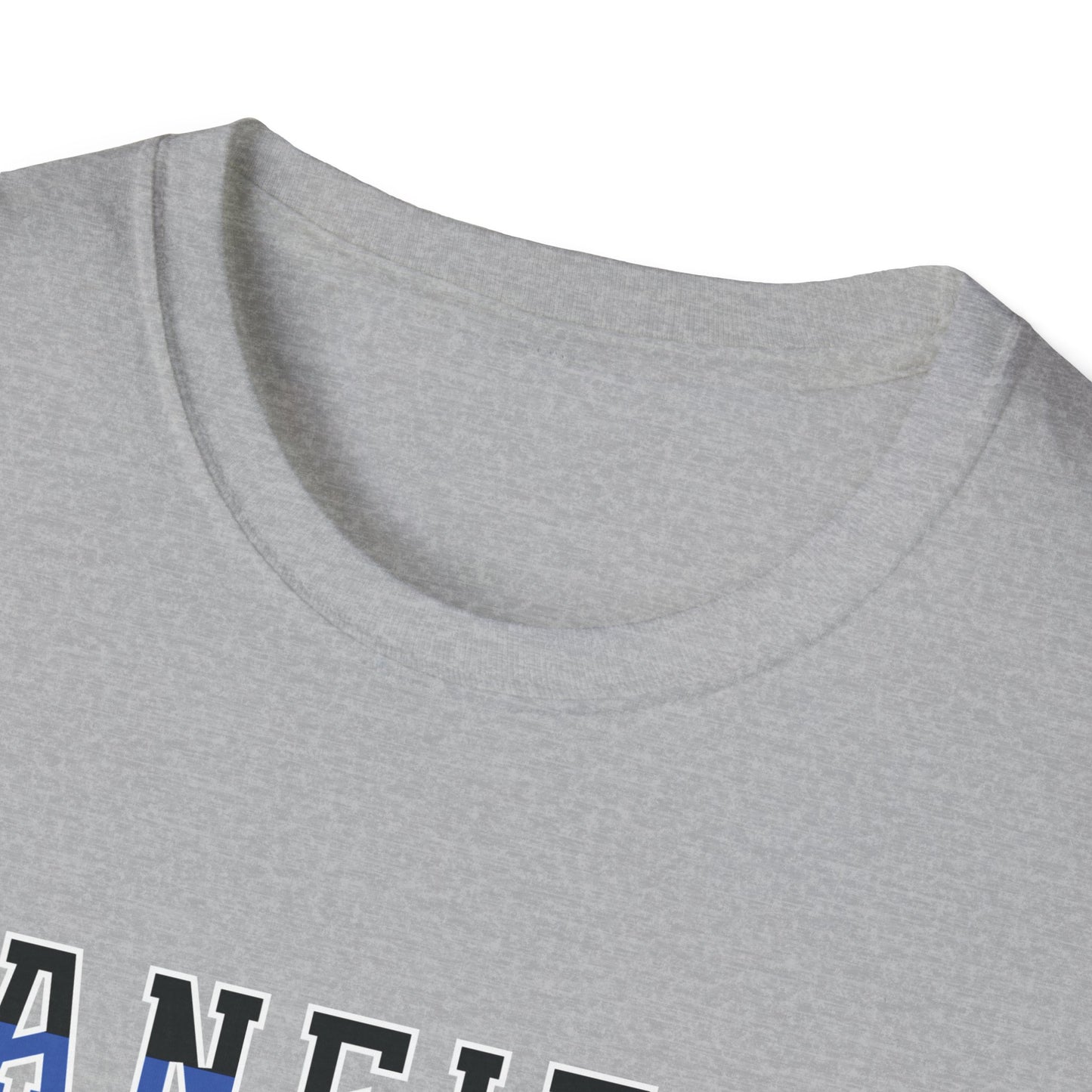 Back-the-Blue (Color Cut) Canfield Football Softstyle T-Shirt