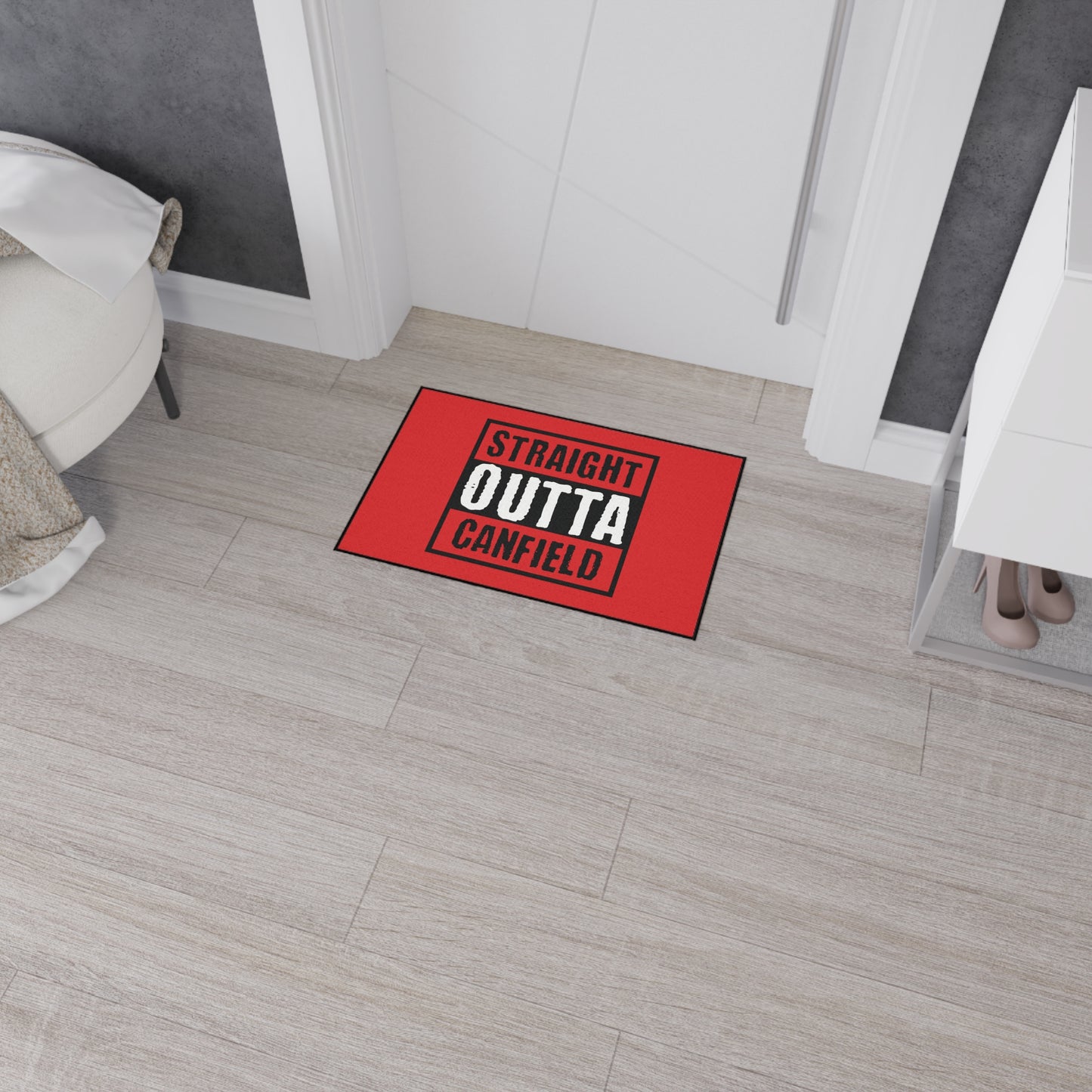 "Straight Outta Canfield" Heavy Duty Floor Mat