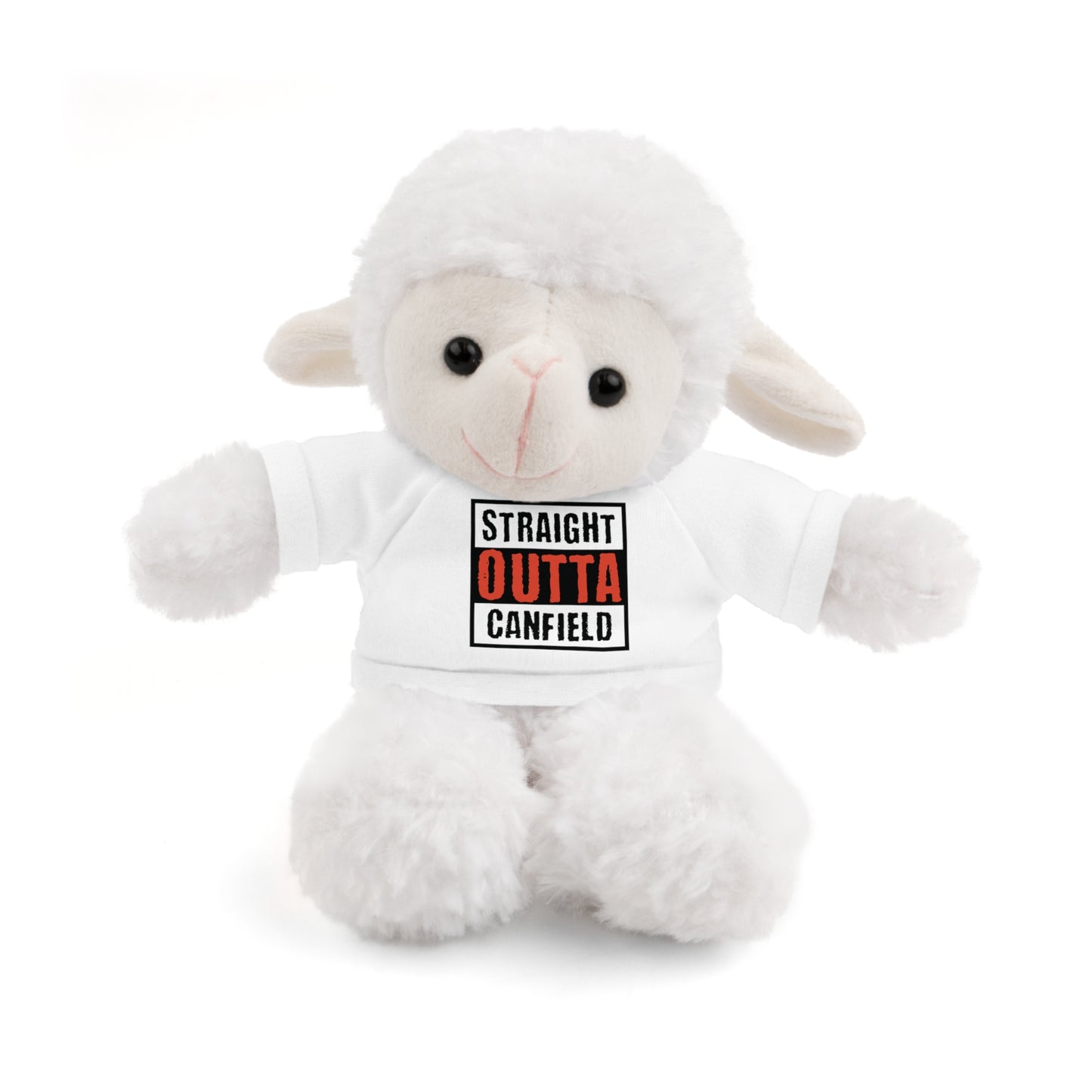 Stuffed Animals w/"Straight Outta Canfield" Tee