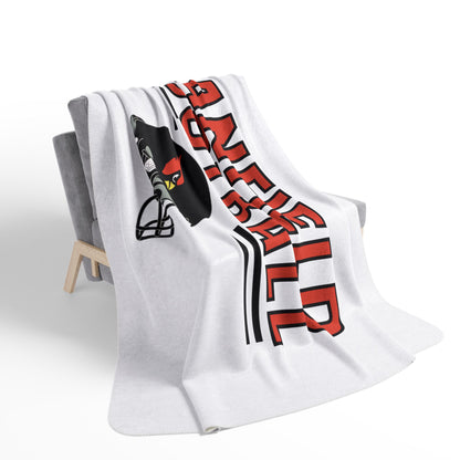 Canfield Football Sherpa Blanket - Perfect for Game Day and Chilly Nights