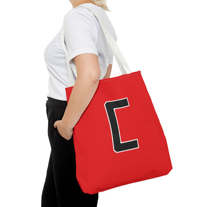 Canfield Football Tote Bag, Badge & Black "C"