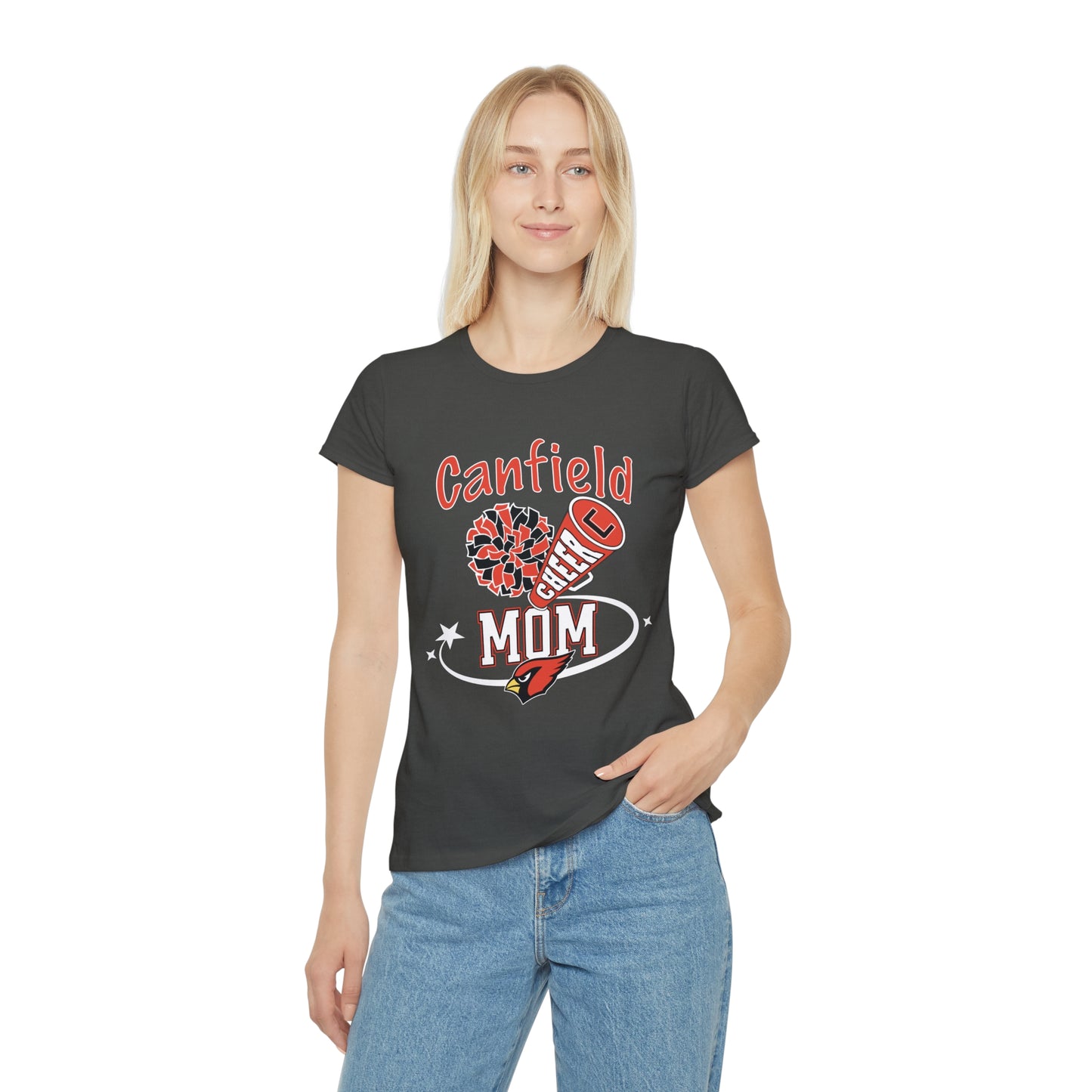 Cheer Mom, Women's Iconic T-Shirt