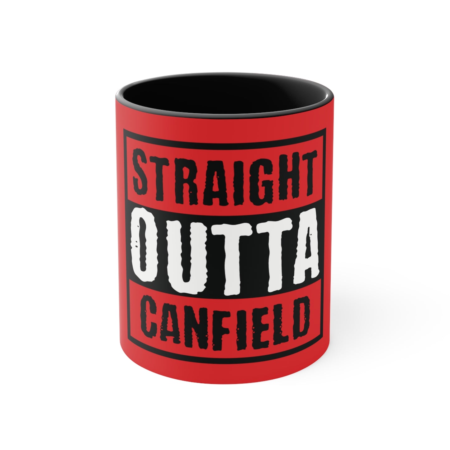 "Straight Outta Canfield" Multi-Tone Coffee Mug