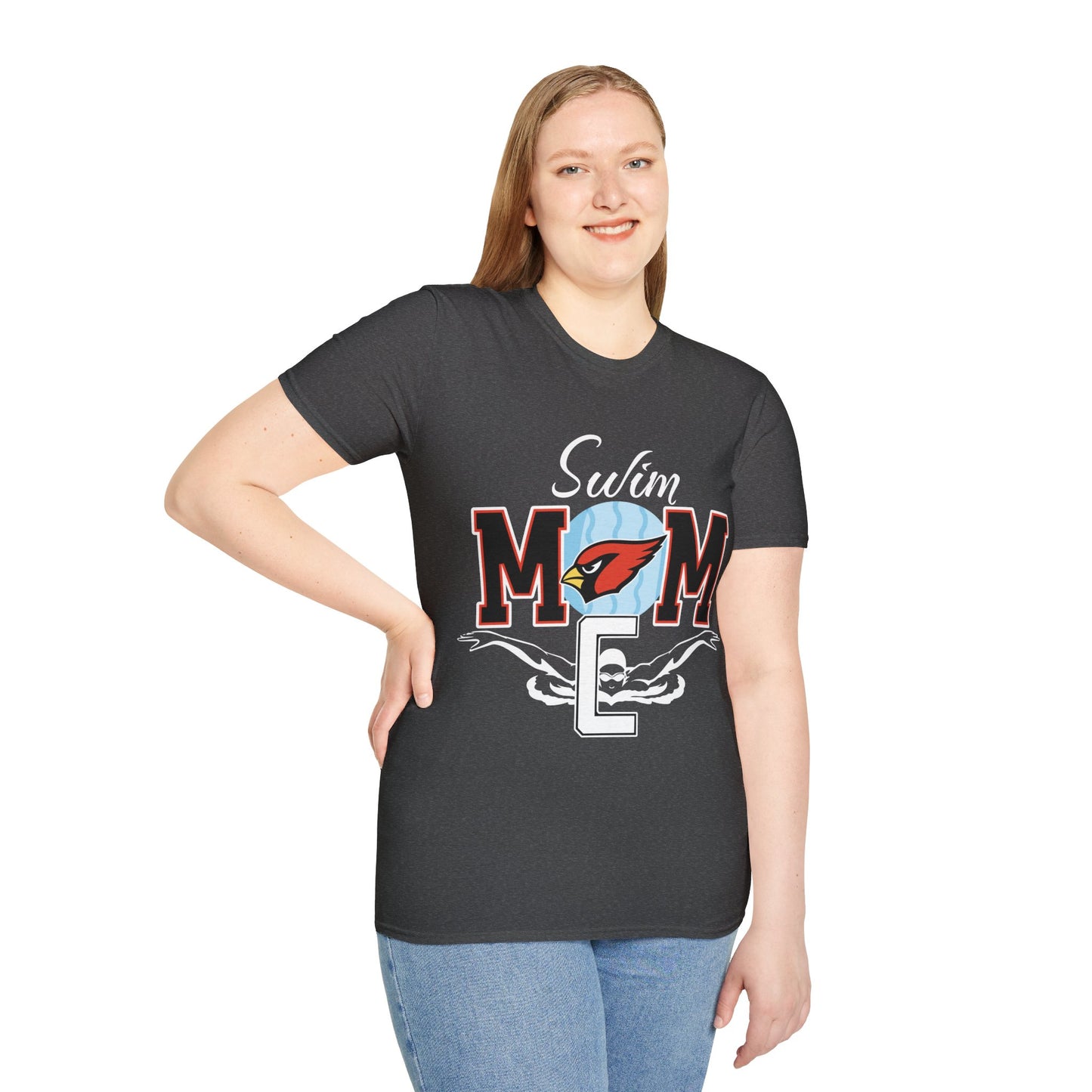 Swim Mom Softstyle T-Shirt