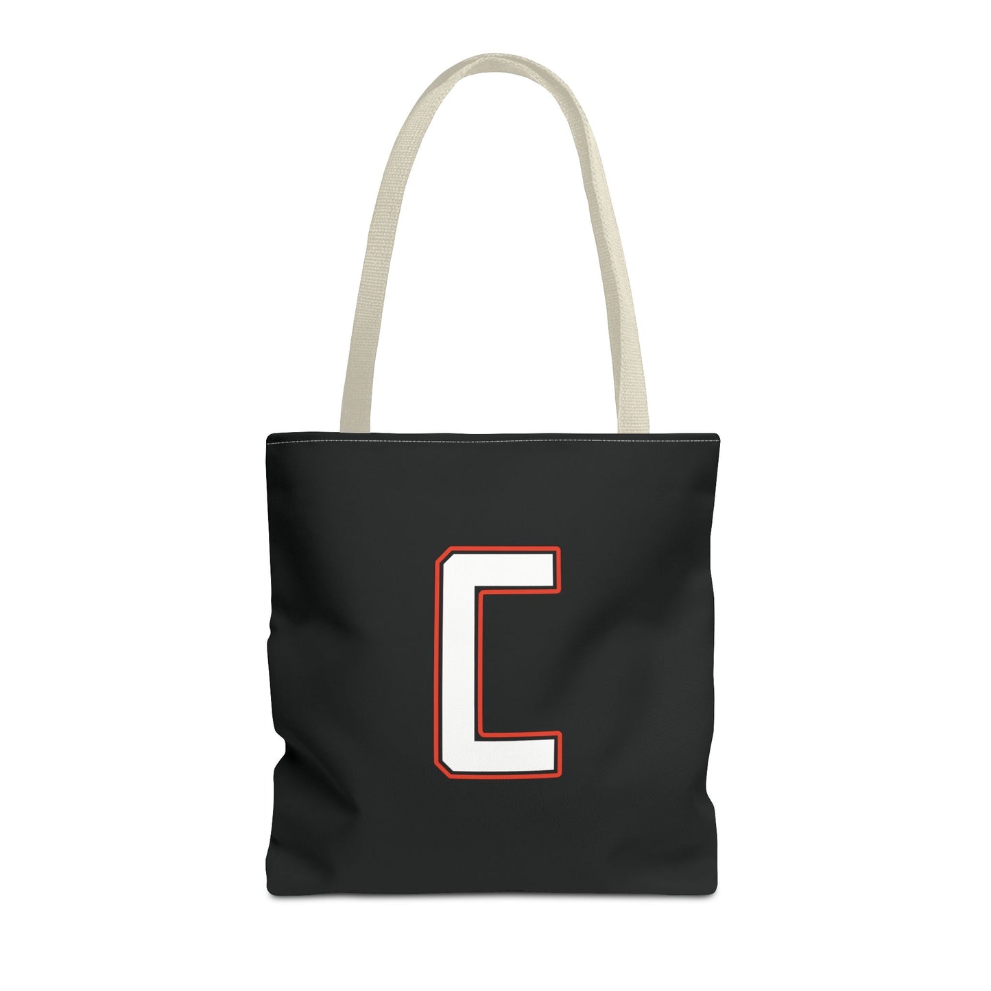 Canfield Football Tote Bag, Badge & White "C"