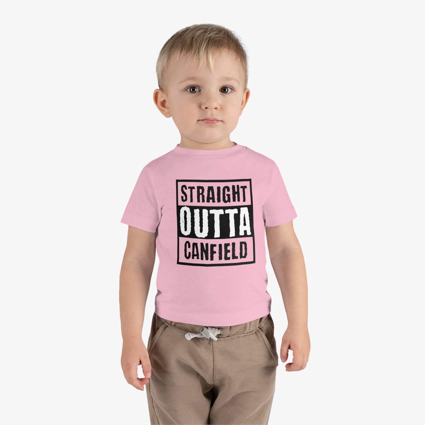 "Straight Outta Canfield" Infant Cotton Jersey Tee