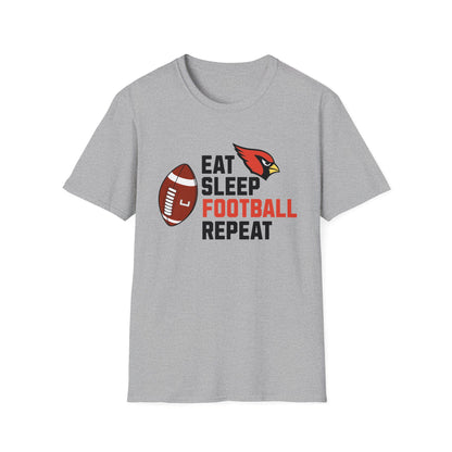 Eat, Sleep, Football, Softstyle T-Shirt