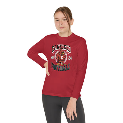 2024 Canfield Football, Youth Long Sleeve Competitor Tee