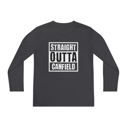 "Straight Outta Canfield" Youth Long Sleeve Competitor Tee