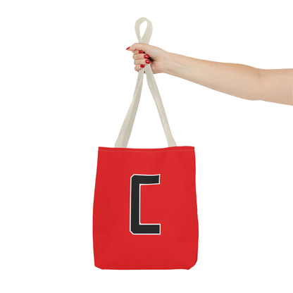 Canfield Football Tote Bag, Badge & Black "C"