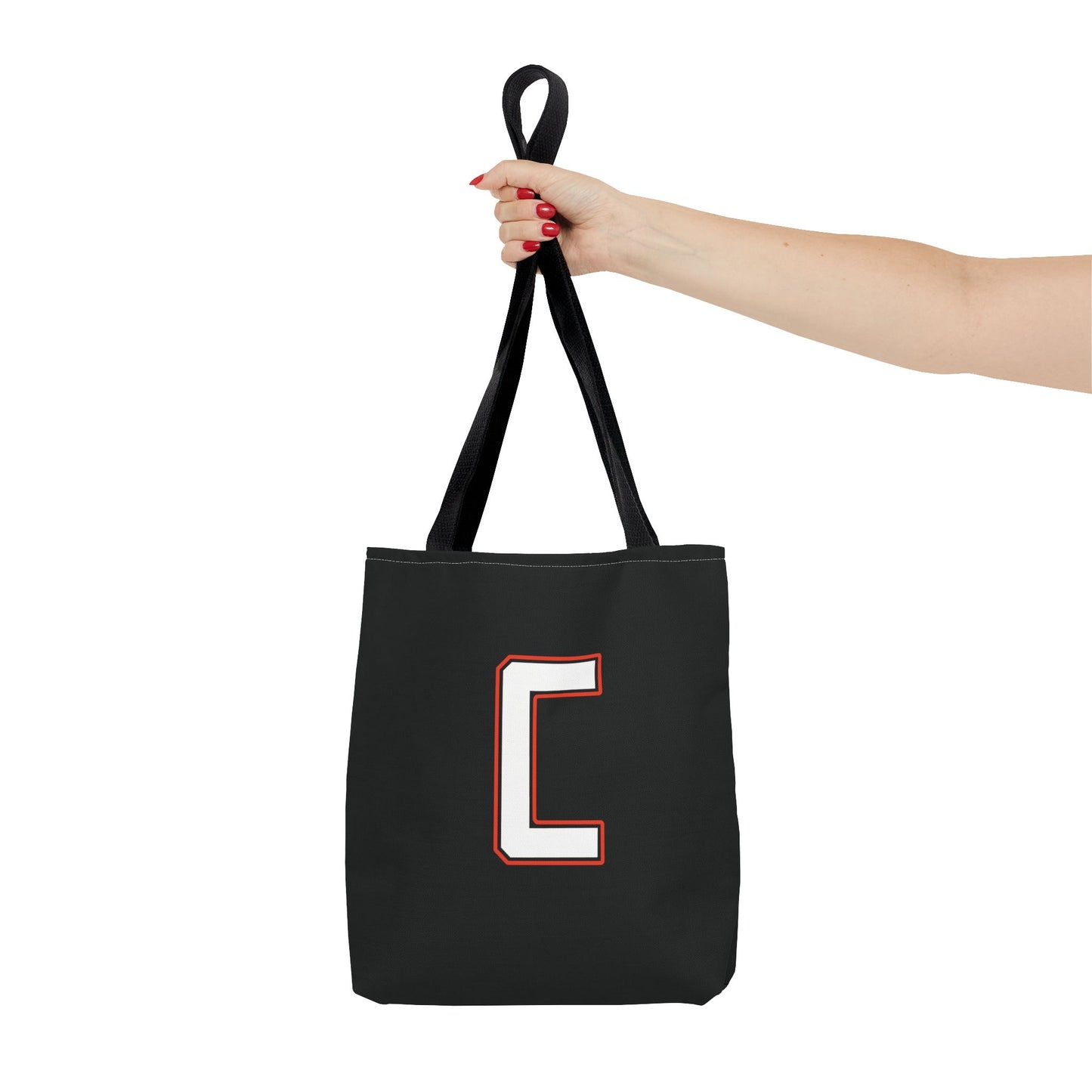 Canfield Football Tote Bag, Badge & White "C"