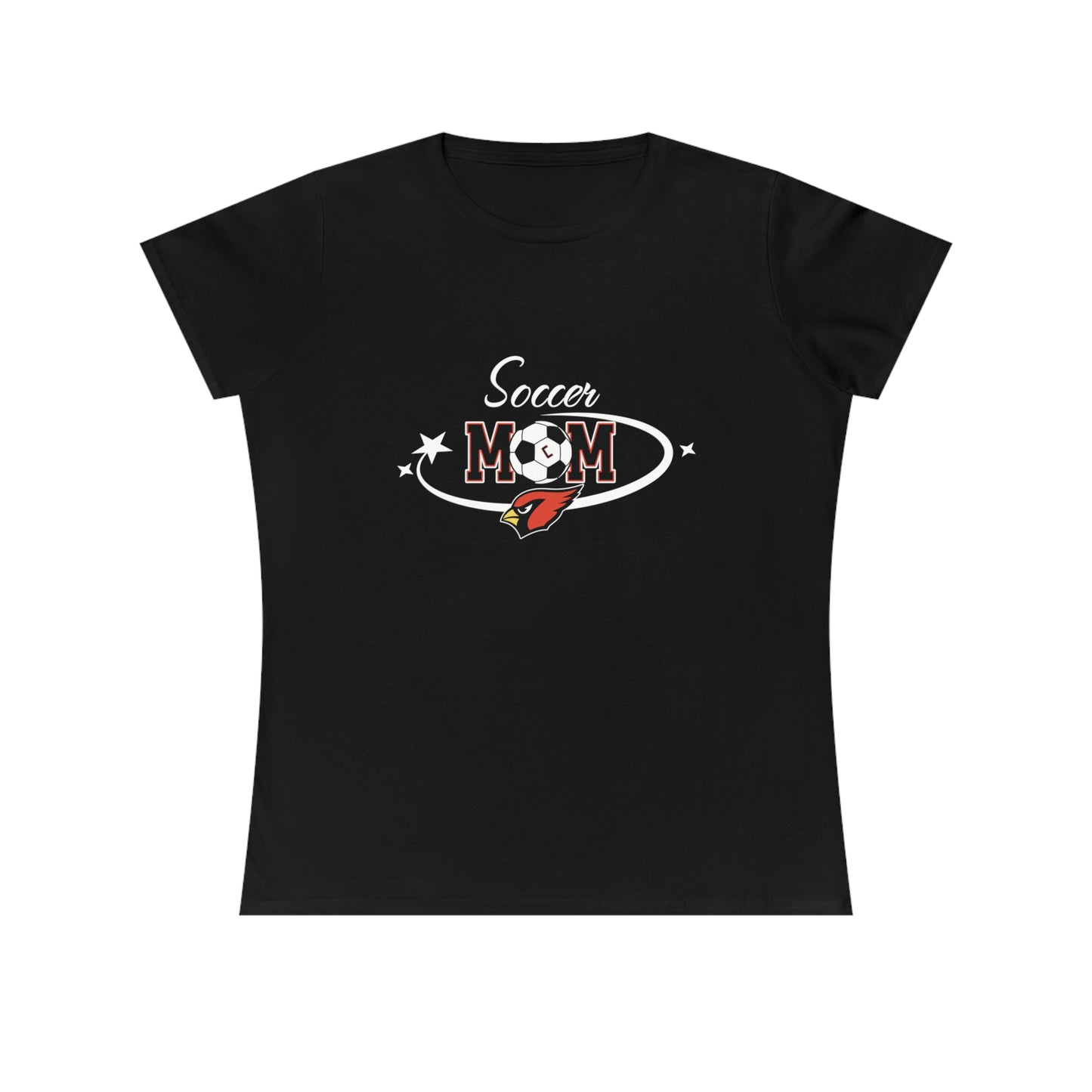 Soccer Mom, Ladies' Cotton T-Shirt