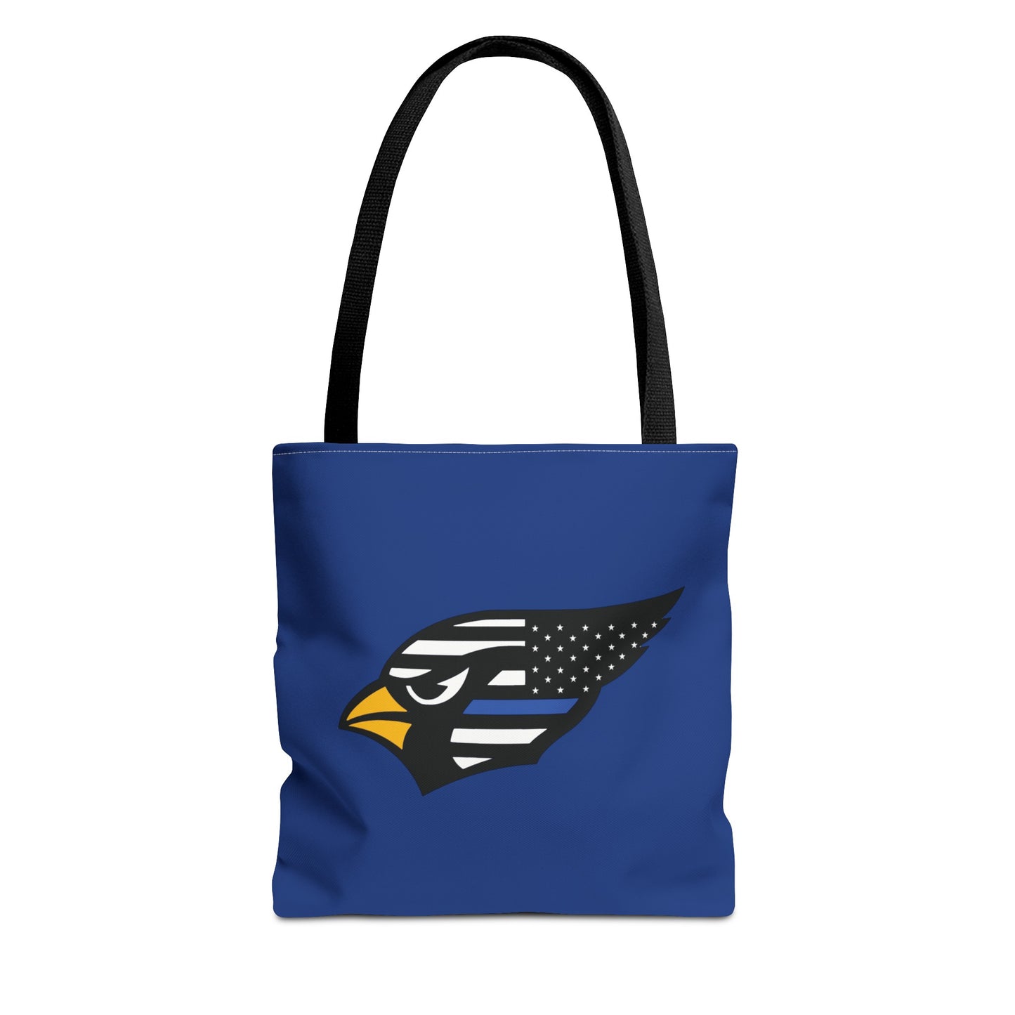 Canfield Tote Bag, Back-the-Blue Cardinal & Black "C"